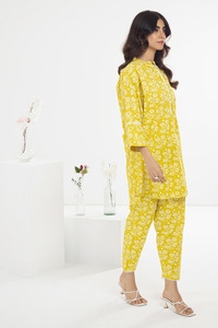 UAE -Cambric Block Printed Shirt And Trouser WGK-CMW-DP-2978