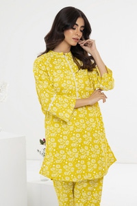 UAE -Cambric Block Printed Shirt And Trouser WGK-CMW-DP-2978