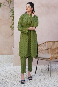 UAE -Cambric Block Printed Shirt And Trouser WGK-CMW-SP-3307