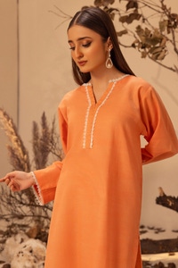 UAE -Khaddar Embroidered Shirt WGK-CRW-DE-3059