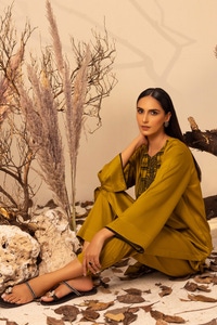 UAE -Cotail Embroidered Shirt And Trouser WGK-CTW-DE-2951