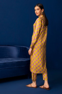 UAE -Cambric Dyed Embroidered Shirt WGK-CTW-DP-2973