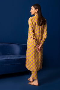 UAE -Cambric Dyed Embroidered Shirt WGK-CTW-DP-2973