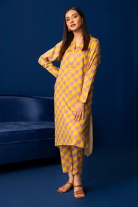UAE -Cambric Dyed Embroidered Shirt WGK-CTW-DP-2973