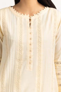 UAE -Dobby Dyed Shirt And Trouser With Embroidered Dupatta WGK-DBS-DE-2189