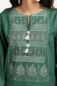 UAE -The Loom Dobby Embroidered Shirt WGK-DBS-DE-2788
