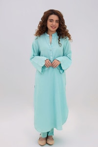 UAE -Baahira Embroidered Shirt And Trouser WGK-DBW-DE-1701