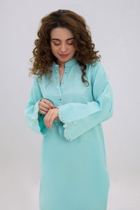 UAE -Baahira Embroidered Shirt And Trouser WGK-DBW-DE-1701