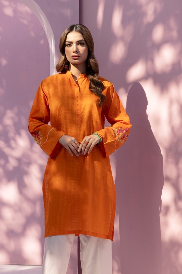 UAE -Dobby Embroidered Shirt WGK-DBW-DE-2899