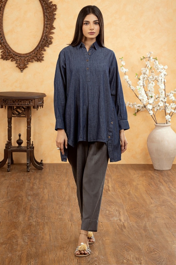 UAE -Denim Dyed Shirt WGK-DNS-DY-2572