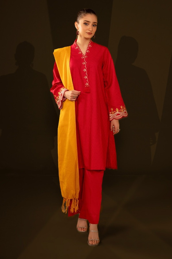 UAE -Dyed Jacquard Dupatta WGK-DPT-JQ-343