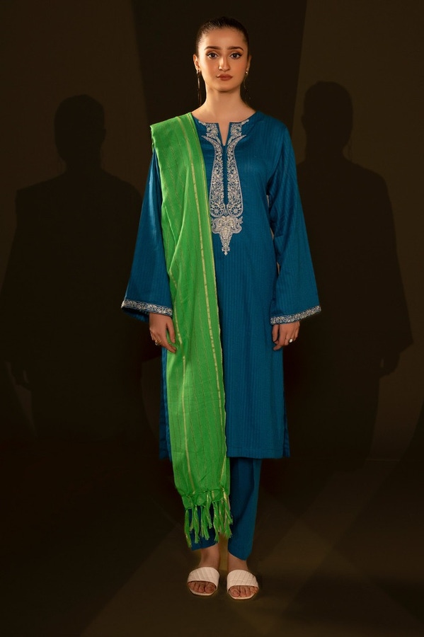 UAE -Dyed Jacquard Dupatta WGK-DPT-JQ-345