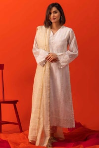 UAE -Needle Craft Embroidered Shirt and Dupatta WGK-FFS-DE-1370