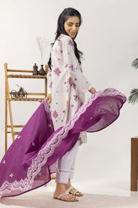 UAE -The Loom Shirt And Embroidered Dupatta WGK-JQS-DE-728 A