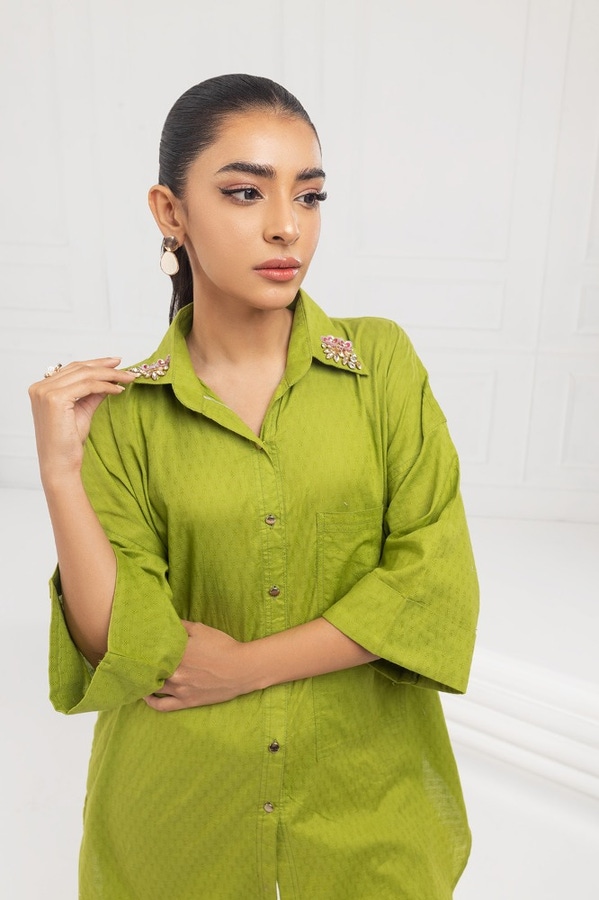 UAE -Jacquard Shirt And Trouser WGK-JQS-DY-2212