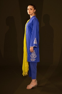 UAE -Jacquard Embroidered Shirt And Jacquard Dupatta WGK-JQW-DE-2958