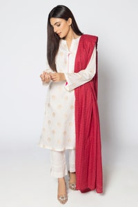 UAE -The Loom Dyed Shirt And Dupatta WGK-JQW-DY-1716