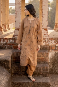 UAE -Khaddar Embroidered Co-Ord Set WGK-KDW-DE-2997