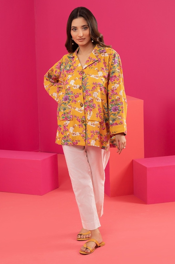 UAE -Khaddar Printed Shirt WGK-KDW-DP-3007