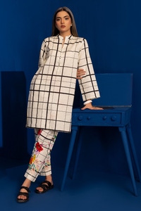 UAE -Khaddar Printed Shirt And Trouser WGK-KDW-DP-3029