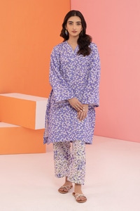 UAE -Khaddar Printed Shirt And Trouser WGK-KDW-DP-3040
