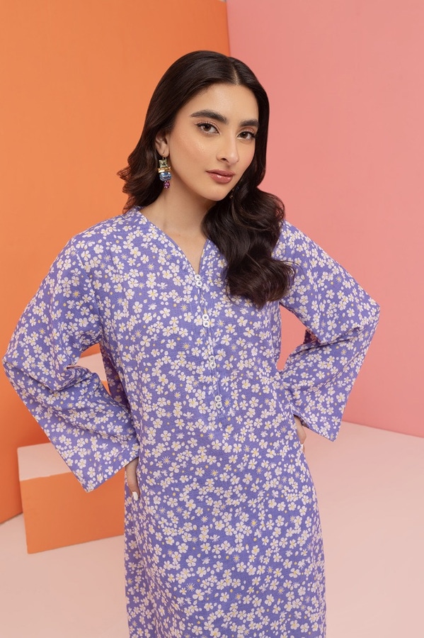 UAE -Khaddar Printed Shirt And Trouser WGK-KDW-DP-3040