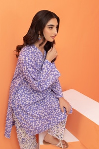 UAE -Khaddar Printed Shirt And Trouser WGK-KDW-DP-3040