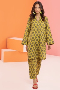 UAE -Khaddar Printed Shirt And Trouser WGK-KDW-DP-3064