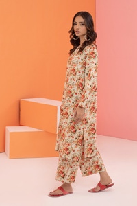 UAE -Khaddar Printed Shirt And Trouser WGK-KDW-DP-3080