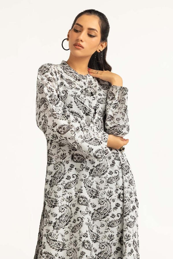 UAE -Khaddar Printed Shirt And Trouser WGK-KDW-DP-3083