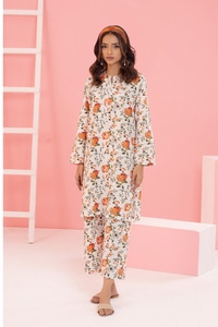 UAE -Khaddar Printed Shirt And Trouser WGK-KDW-DP-3085
