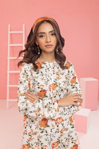 UAE -Khaddar Printed Shirt And Trouser WGK-KDW-DP-3085