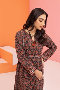UAE -Khaddar Printed Shirt And Trouser WGK-KDW-DP-3206