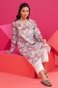 UAE -Khaddar Printed Shirt WGK-KDW-DP-3214