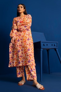 UAE -Khaddar Printed Shirt And Trouser WGK-KDW-DP-3220