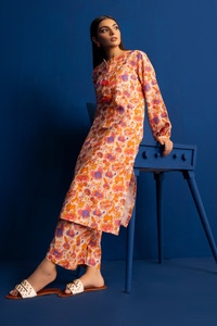 UAE -Khaddar Printed Shirt And Trouser WGK-KDW-DP-3220