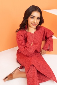 UAE -Khaddar Printed Shirt And Trouser WGK-KDW-DP-3221