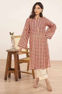 UAE -Khaddar Printed Shirt WGK-KDW-DP-3245