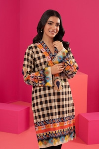 UAE -Khaddar Digital Printed Shirt WGK-KDW-DP-3318