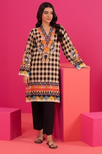 UAE -Khaddar Digital Printed Shirt WGK-KDW-DP-3318