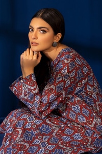 UAE -Khaddar Printed Shirt And Trouser WGK-KDW-DP-3331