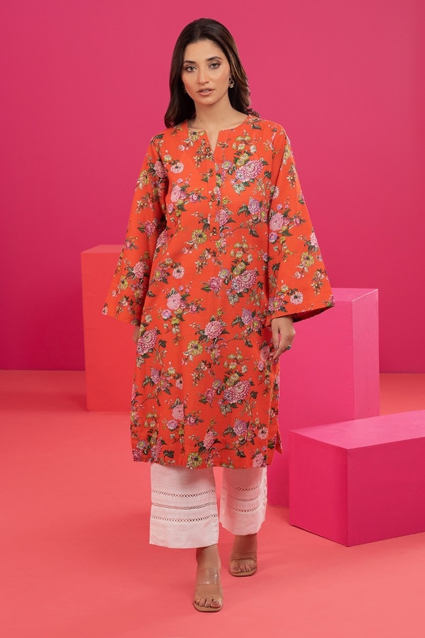 UAE -Khaddar Printed Shirt WGK-KDW-DP-3332