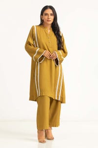 UAE -Khaddar Dyed Shirt And Trouser WGK-KDW-DY-2902