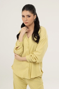 UAE -Kintted Blended Dyed Shirt WGK-KF-17