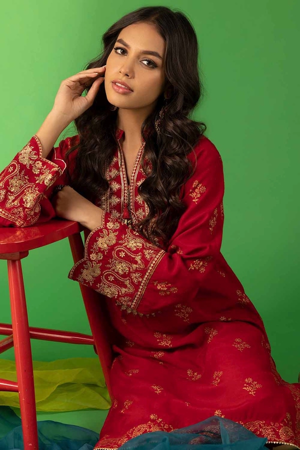 UAE -Needle Craft Embroidered Shirt WGK-KNS-DE-1490