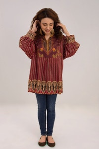 UAE -Har Roz Print Shirt WGK-LWS-DP-1065