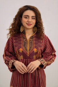 UAE -Har Roz Print Shirt WGK-LWS-DP-1065