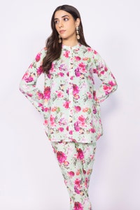UAE -Printed Melody Printed Shirt And Trouser WGK-LWS-DP-2137