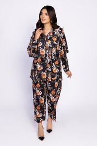 UAE -Printed Melody Printed Shirt And Trouser WGK-LWS-DP-2138