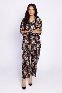 UAE -Printed Melody Printed Shirt And Trouser WGK-LWS-DP-2138